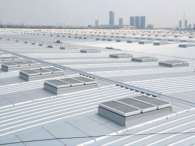 大面积的厂房仓库